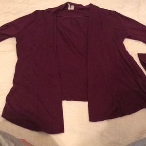 Old Navy Plum Cardigan